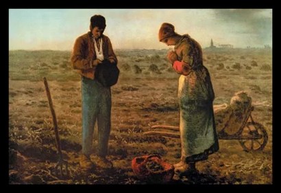 The+Angelus+by+Jean+Francois+Millet+Painting+Print